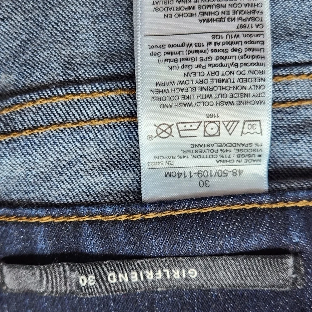 Banana Republic Slimfit Dark Blue Straight Jeans